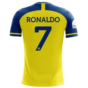 Al Nassr FC 2022-23 Cristiano Ronaldo 7 Hemma Fotbollströja