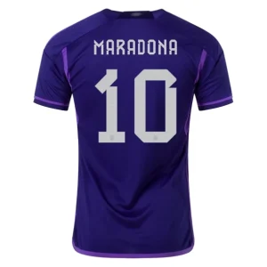 Fotbollströjor Argentina Maradona 10 Bortatröja 2022