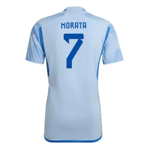 Fotbollströjor Spanien Álvaro Morata 7 Bortatröja 2022
