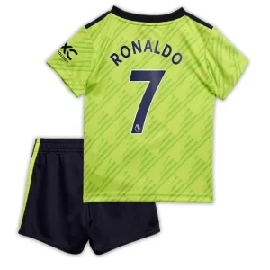 Manchester United Barn 2022-23 Cristiano Ronaldo 7 Tredje Fotbollströja
