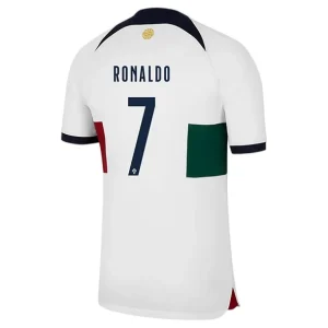 Portugal Cristiano Ronaldo 7 Borta Fotbollströja 2022