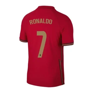 Portugal Cristiano Ronaldo 7 Hemma Fotbollströja 2021