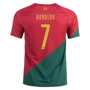Portugal Cristiano Ronaldo 7 Hemma Fotbollströja 2022